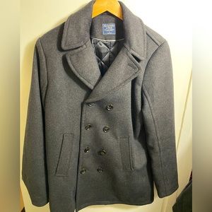 Abercrombie and Fitch wool blend peacoat size L
